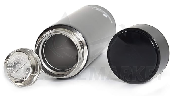 Termo Inteligente LED de Acero Inoxidable | Conserva Frío y Calor por Horas